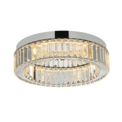 Sklep Kaja Ledowy plafon z kryształkami ⌀40cm AZ5783 SPARK DIMM | Kaja