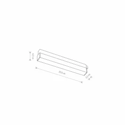 Sklep Kaja Liniowa lampa do szyny magnetycznej 1F 10651 LVM LINE LED | Kaja