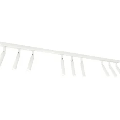 Best Sale Liniowa lampa sufitowa 116cm ze spotami 1352/9 IVI 9 WHITE | Kaja Żyrandole Nowoczesne