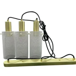 Sale Liniowa lampa wisząca nad stół w kuchni LP-945/3L WH TIRANA | Kaja Żyrandole Nowoczesne