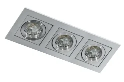 Sklep Kaja Liniowa, techniczna oprawa podtynkowa na 3 żarówki AZ0801 PACO | Kaja