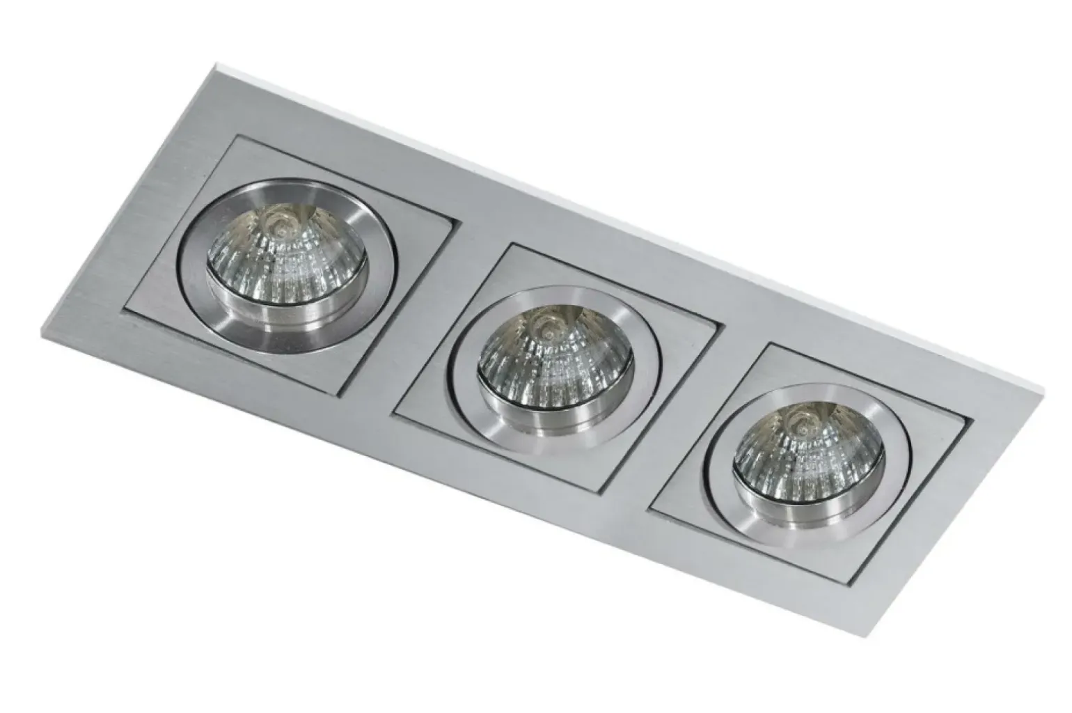 Sklep Kaja Liniowa, techniczna oprawa podtynkowa na 3 żarówki AZ0801 PACO | Kaja