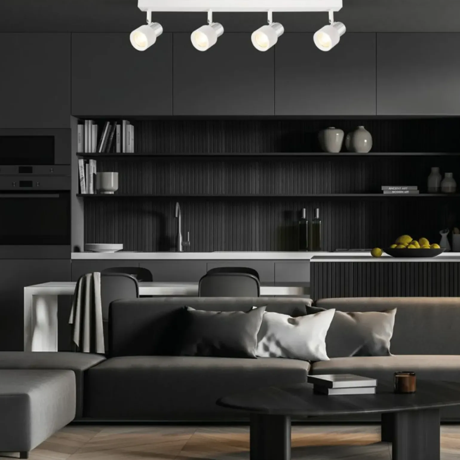 Store Liniowe oświetlenie natynkowe do korytarza ML9950 CINO | Kaja Żyrandole Nowoczesne