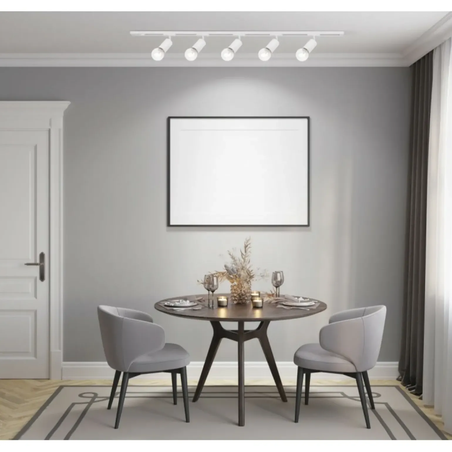 Sklep Kaja Listwa 1,5m z reflektorami 922503-5-WH-SET z serii MARVI TR DOLORES