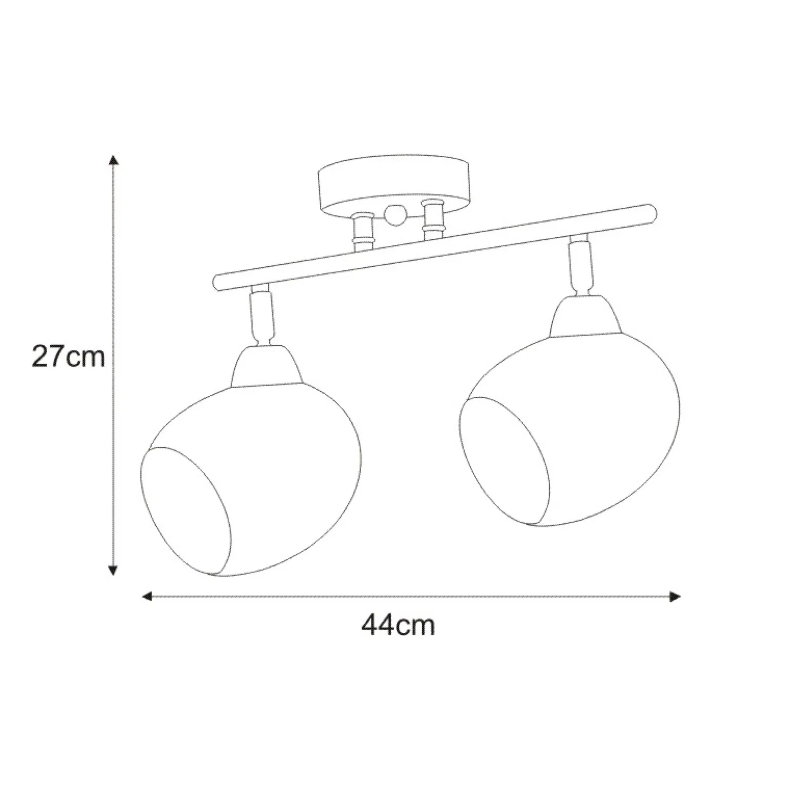 Sklep Kaja Listwa sufitowa w kolorze patyny K-JSL-1292/2W ENDO | Kaja Oświetlenie