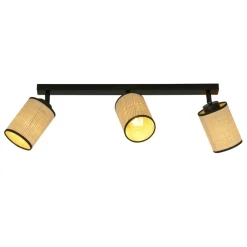 Fashion Listwa sufitowa z abażurami w stylu boho 1151/3 YOGA | Kaja Żyrandole Nowoczesne