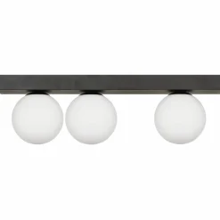 New Listwa sufitowa z asymetrycznymi kloszami ZM 1203 SPHERE | Kaja Żyrandole Nowoczesne