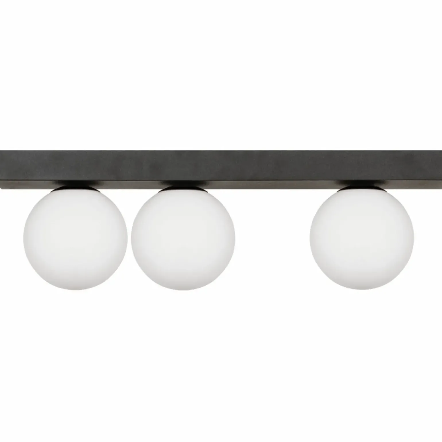 New Listwa sufitowa z asymetrycznymi kloszami ZM 1203 SPHERE | Kaja Żyrandole Nowoczesne