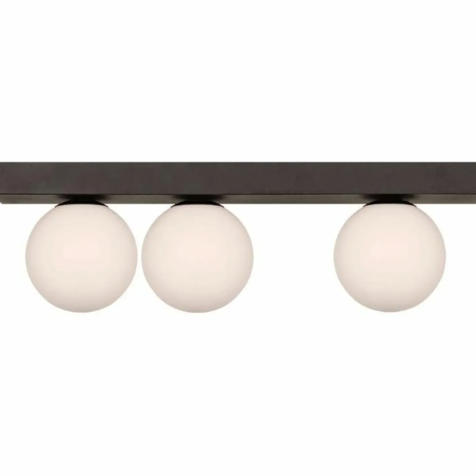 New Listwa sufitowa z asymetrycznymi kloszami ZM 1203 SPHERE | Kaja Żyrandole Nowoczesne