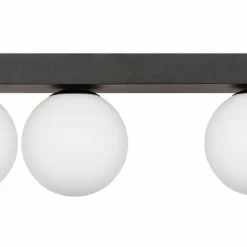 New Listwa sufitowa z asymetrycznymi kloszami ZM 1203 SPHERE | Kaja Żyrandole Nowoczesne