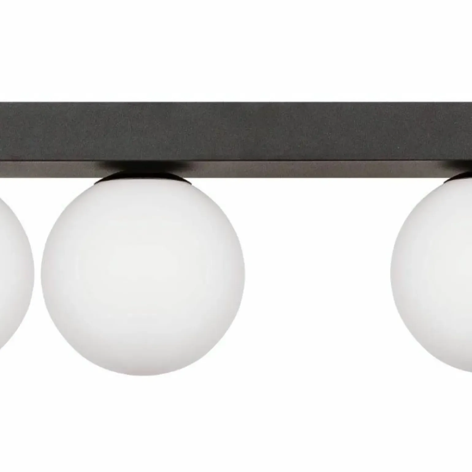 New Listwa sufitowa z asymetrycznymi kloszami ZM 1203 SPHERE | Kaja Żyrandole Nowoczesne