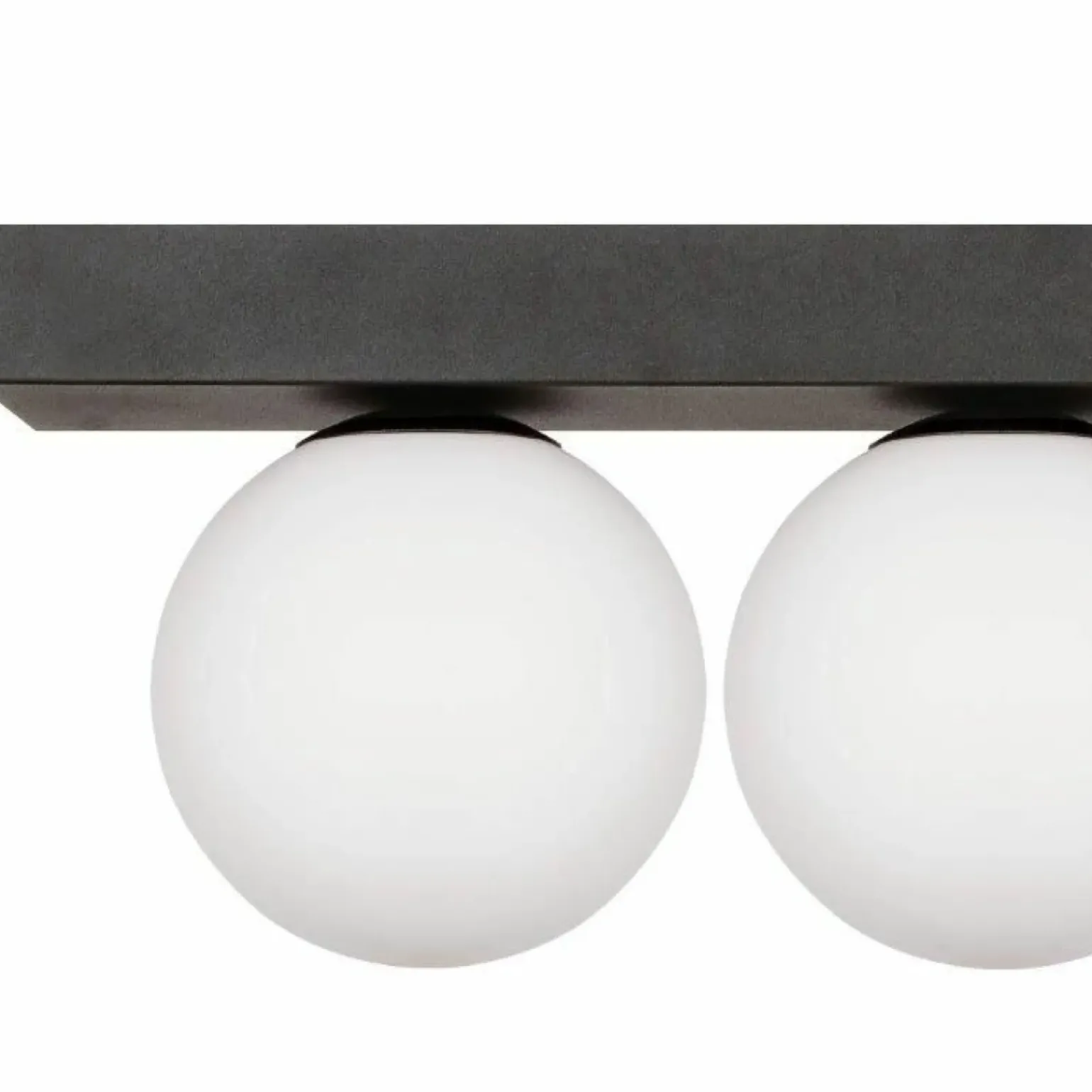 New Listwa sufitowa z asymetrycznymi kloszami ZM 1203 SPHERE | Kaja Żyrandole Nowoczesne