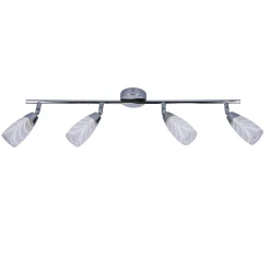 Sklep Kaja Listwa sufitowa z czterema punktami świetlnymi 94-28412 z serii LAUFER | Kaja Oś
