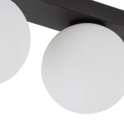 Sklep Kaja Listwa sufitowa z okrągłymi, białymi kloszami TK 5616 z serii MINI