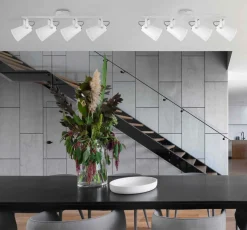 Sklep Kaja Listwa sufitowa z ruchomymi reflektorami K-8121 NESTA | Kaja