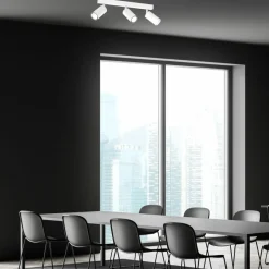 Cheap Listwa sufitowa z ruchomymi światłami MLP8803 HUDSON WHITE | Kaja Żyrandole Nowoczesne