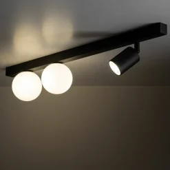 Best Sale Listwa sufitowa z tubą i kloszami TK 10001 VOX | Kaja Oświetlenie Żyrandole Nowoczesne