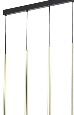 Clearance Listwa sufitowa ze złotymi sopelkami TK 6422 PIANO | Kaja Oświetlenie Żyrandole Nowoczesne