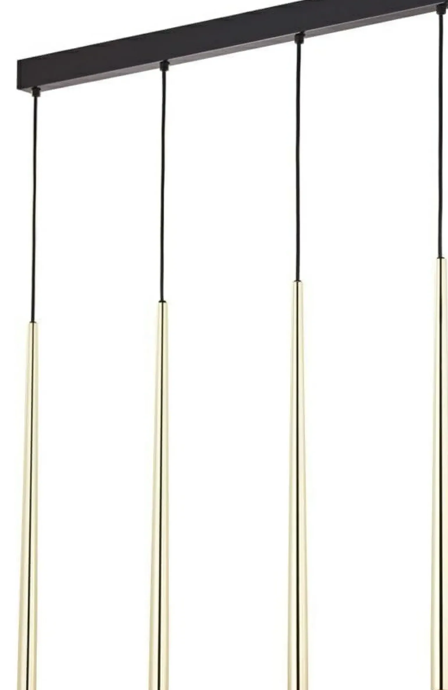 Clearance Listwa sufitowa ze złotymi sopelkami TK 6422 PIANO | Kaja Oświetlenie Żyrandole Nowoczesne