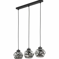 Shop Listwa sufitowa ze zwisami z ozdobnymi kloszami TK 5725 z serii ZULIA Żyrandole Nowoczesne