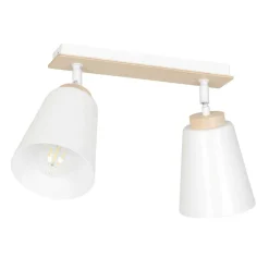 Online Listwa z dwoma źródłami światła na duży gwint 724/2 | Kaja Oświetlenie Żyrandole Nowoczesne