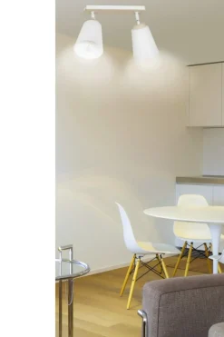 Online Listwa z dwoma źródłami światła na duży gwint 724/2 | Kaja Oświetlenie Żyrandole Nowoczesne