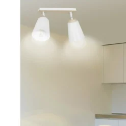 Online Listwa z dwoma źródłami światła na duży gwint 724/2 | Kaja Oświetlenie Żyrandole Nowoczesne