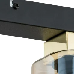 Sklep Kaja Listwa z miodowymi kloszami O2962 P2 CZA ZL MERU | Kaja Oświetlenie