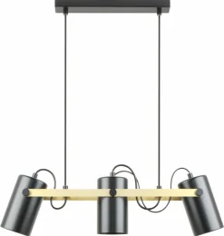 Cheap Listwa z ruchomymi reflektorami, nad wyspę ZM A8162-3A z serii RESI Żyrandole Nowoczesne