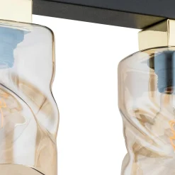 Sklep Kaja Listwa ze złotymi dodatkami O2964 P4 CZA ZL MERU | Kaja Oświetlenie