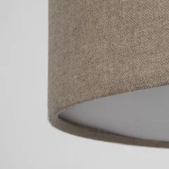Sklep Kaja Lniana lampa sufitowa, zabudowany plafon TK 10166 EARTH | Kaja