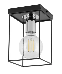 Sklep Kaja Loftowa lampa sufitowa na jedną żarówkę SIG 40698 VOX | Kaja