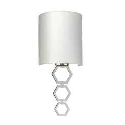 Sklep Kaja Luksusowy kinkiet ścienny z abażurem CLARK-SMALL-PC z serii CLARK