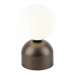 Sklep Kaja Mała, brązowa lampka na szafkę nocną TK 16043 MIKI KROWN | Kaja