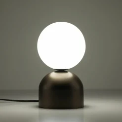 Sklep Kaja Mała, brązowa lampka na szafkę nocną TK 16043 MIKI KROWN | Kaja