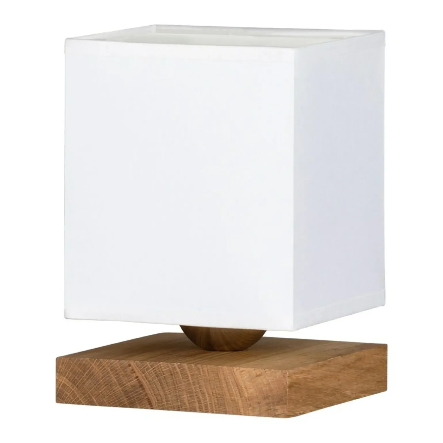 Sklep Kaja Mała, drewniana, abażurowa lampka stołowa 7284174 INGER | Kaja