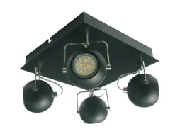 Sklep Kaja Matowa lampa sufitowa z 4 reflektorami 98-25036 TONY | Kaja