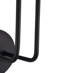 Sklep Kaja Metalowa, czarna lampa ścienna T532WL-02B GILBERT | Kaja Oświetlenie