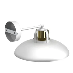 Sklep Kaja Metalowy kinkiet ścienny ze złotym wnętrzem MLP7702 z serii FELIX | Kaja Oświetl