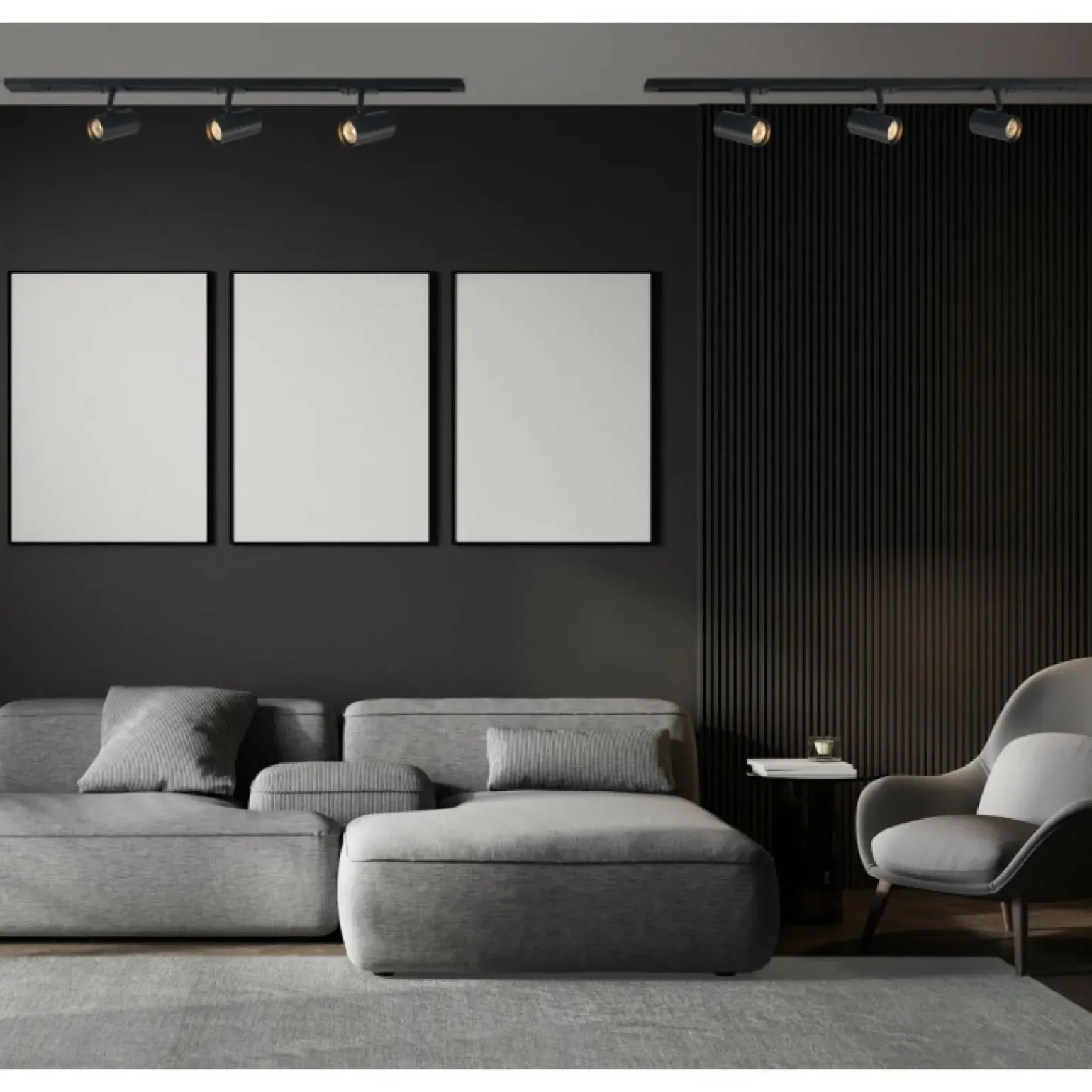 Sklep Kaja Metrowa listwa z reflektorami 913621-3-BL-SET z serii MARVI TR JAZZ BL