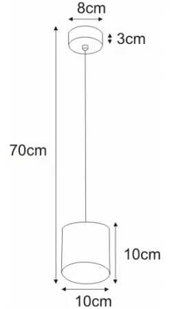 Best Minimalistyczna, biała lampa wisząca K-4190 ALU WHITE | Kaja Żyrandole Nowoczesne