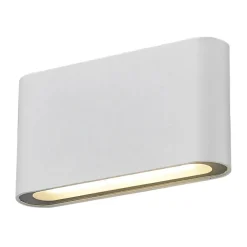 Sklep Kaja Minimalistyczna, biała lampa ścienna LED MB2020L RICKY | Kaja