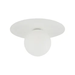 Store Minimalistyczna, biała lampa sufitowa TK 10227 PIXI | Kaja Oświetlenie Żyrandole Nowoczesne