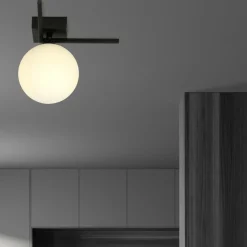 Store Minimalistyczna, czarna lampa sufitowa z kloszem 1130/1G IMAGO | Kaja Żyrandole Nowoczesne