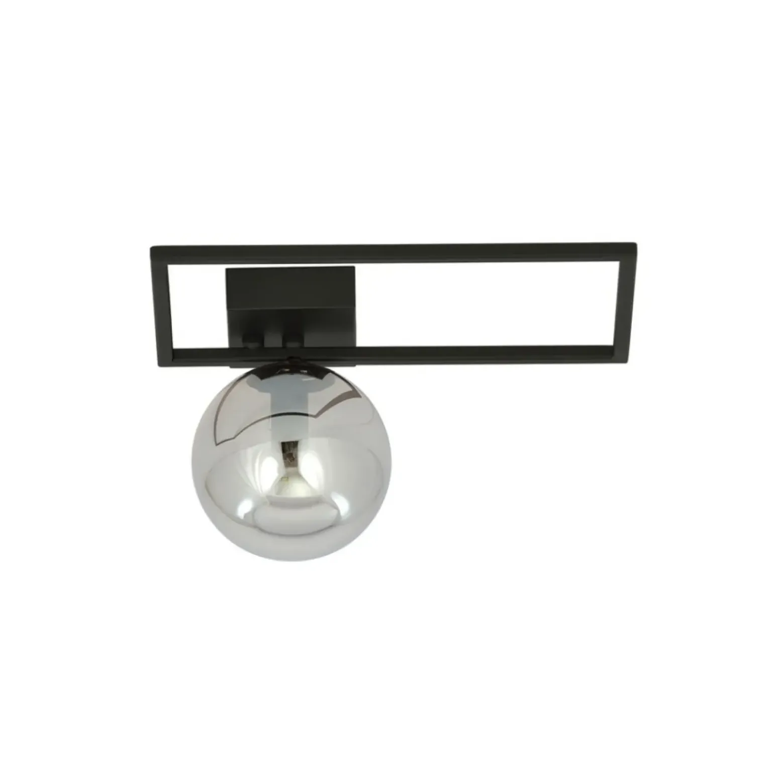 Best Sale Minimalistyczna, czarna lampa sufitowa z kulą 1131/1D IMAGO | Kaja Żyrandole Nowoczesne