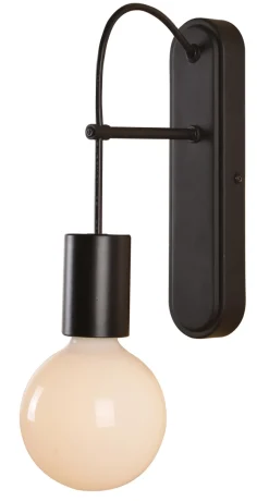 Sklep Kaja Minimalistyczna, czarna lampa ścienna 21-70890 ALTO | Kaja Oświetlenie