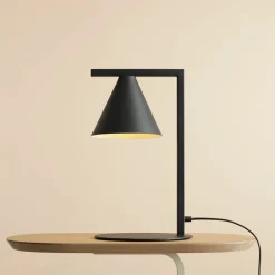 Sklep Kaja Minimalistyczna, geometryczna lampka biurkowa 1108B1 z serii FORM