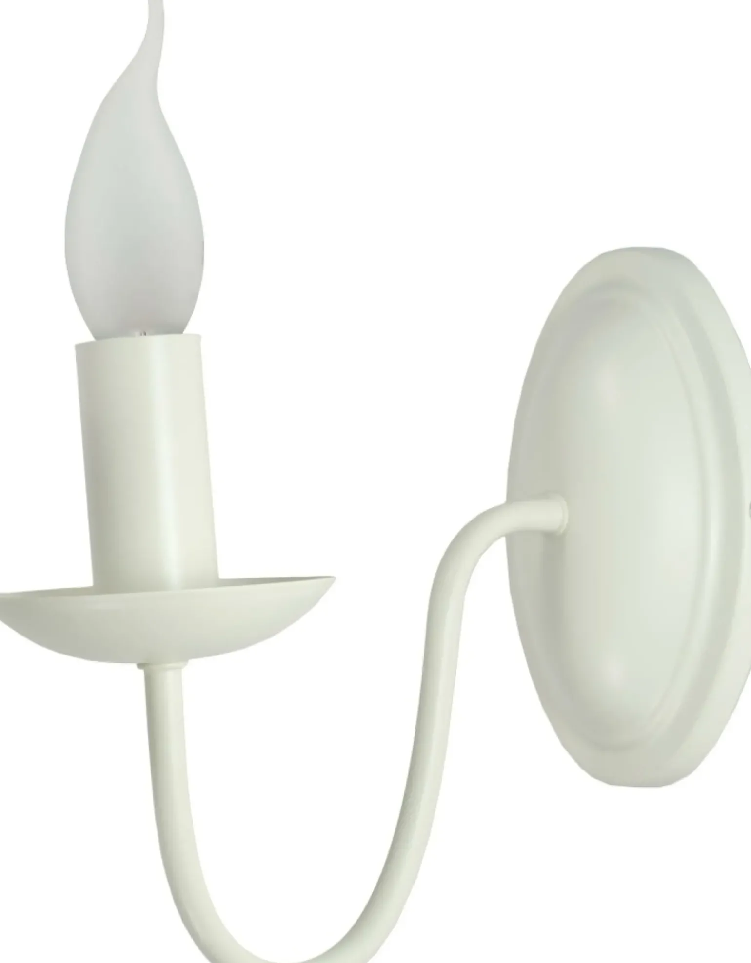 Sklep Kaja Minimalistyczna, kremowa lampa ścienna 21-96480 BELLAGIO | Kaja