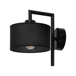 Sklep Kaja Minimalistyczna lampa ścienna K-4324 SIMONE BLACK | Kaja Oświetlenie