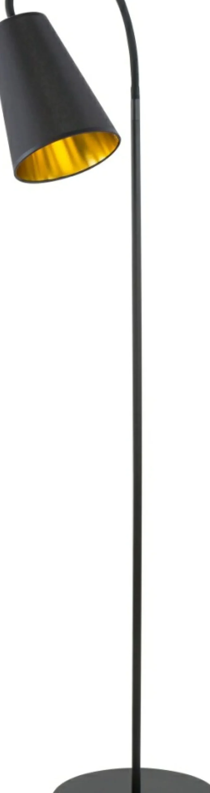 Sklep Kaja Minimalistyczna lampa podłogowa TK 1099 WIRE GOLD | Kaja Oświetlenie